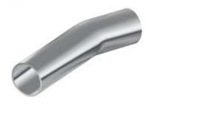 FixTrend Inox press csőív, 15°, 88.9mm