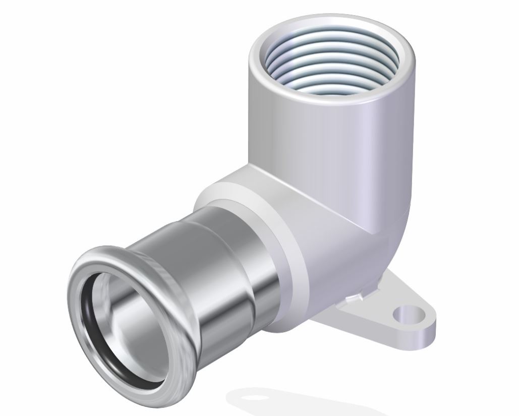 FixTrend Inox press falikorong, 22mm tok-3/4