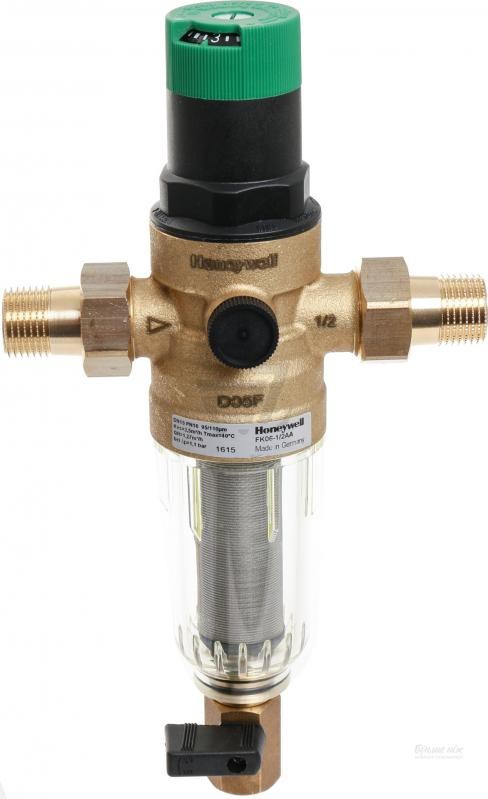 CONCEPT FK06 öblíthető ivóvízszűrő, nyomáscsökk, PN16,hollandi,100µm,40°C,1/2"K