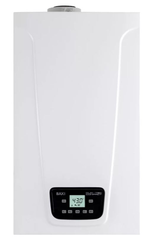 BAXI Duo-Tec Compact E 28 ERP kombi kazán, kondenzációs, fali, F:24kW, HMV:28kW