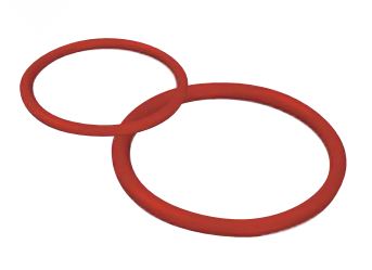 FixTrend press O-gyűrű, gőzre, FKM piros, 108mm