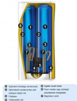 ATLANTIC Vertigo 80 ERP tárolós vízmelegítő, elektromos, függ./vízsz. elhelyezés