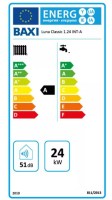 BAXI Prime 1.24 ERP fűtőkazán, kondenzációs, fali, 24kW
