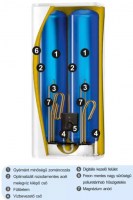 ATLANTIC Vertigo 100 ERP tárolós vízmelegítő, elektromos, függ./vízsz.elhelyezés