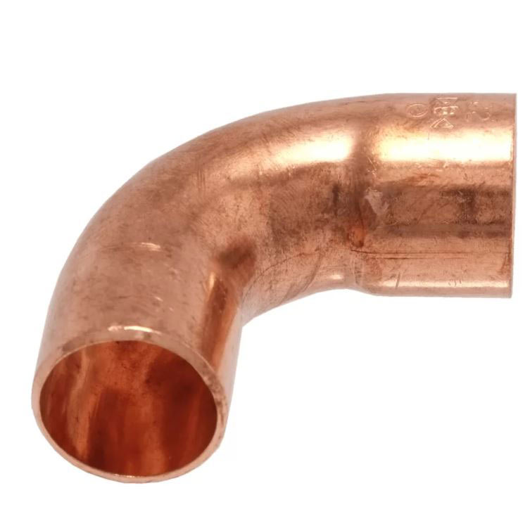 IBP 5001A forrasztható réz ív 90° 1 tokos 22mm