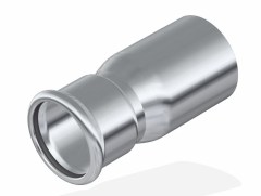 FixTrend Inox press szűkítő, 1 tokos, 35-15mm