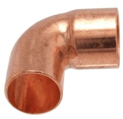 IBP 5092 forrasztható réz könyök 90° 1 tokos 28mm