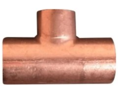 IBP 5130R forrasztható réz szűkített T-idom 28x22x22mm