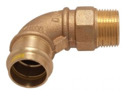 IBP PG4001G réz press könyök gázra 54mm-2