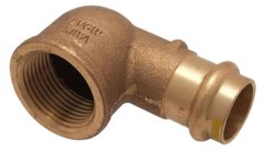 IBP PG4002G réz press könyök gázra 28mm-1
