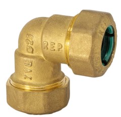 TECNOVIELLE KPE réz könyök 32x32mm