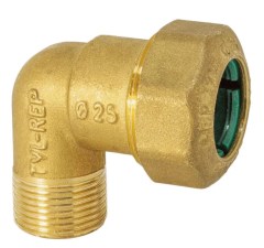 TECNOVIELLE KPE réz könyök 25mmx3/4
