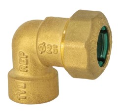 TECNOVIELLE KPE réz könyök 40mmx5/4